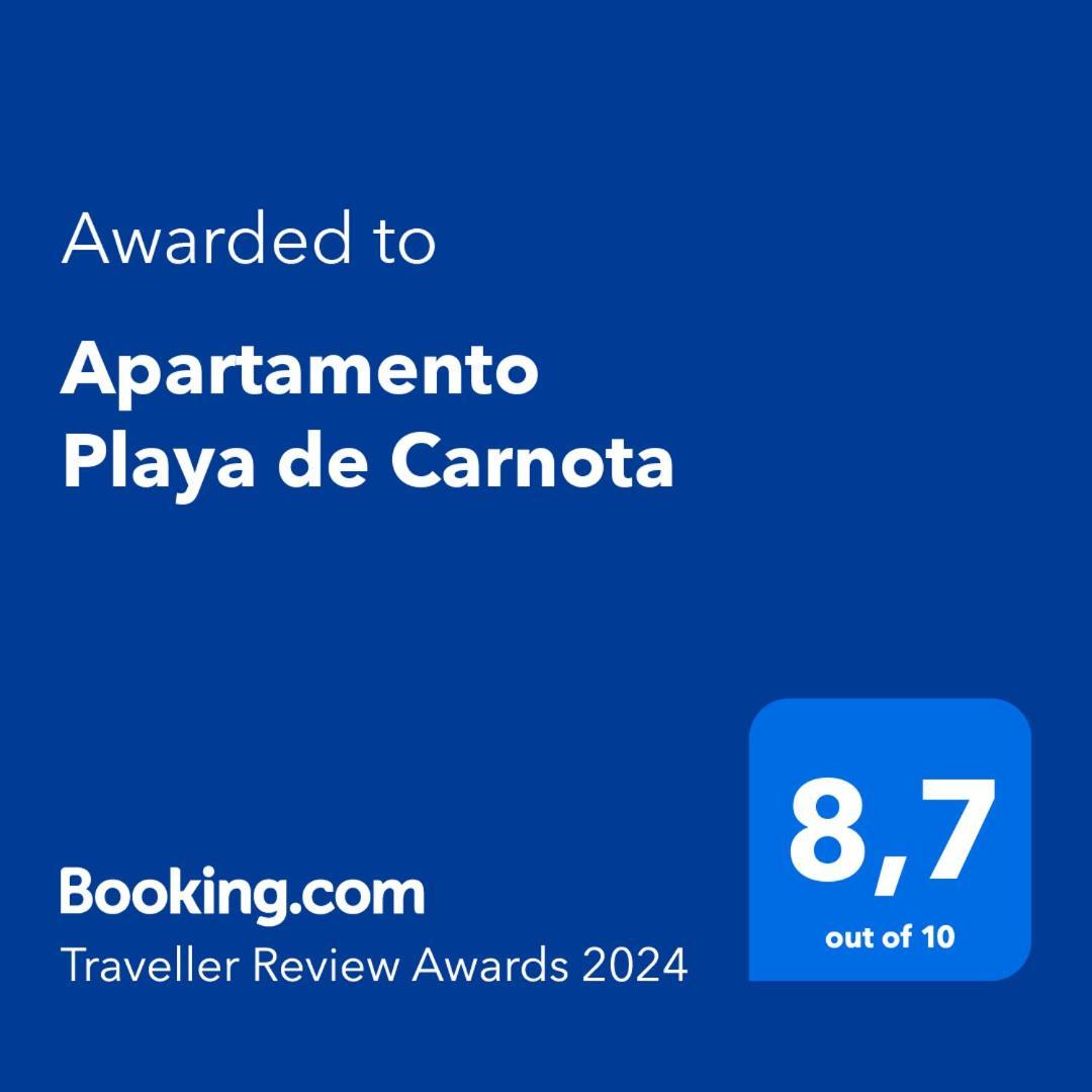 Apartamento Playa De Карнота Экстерьер фото